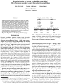 Cover page: Regularization or lexical probability-matching? How German speakers generalize plural morphology