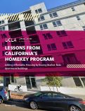 Cover page: Lessons from California's Homekey Program: Adding Affordable Housing by Buying Market-Rate Apartment Buildings