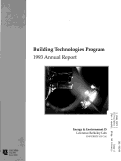 Cover page: Building Technologies Program - 1993 Annual Report