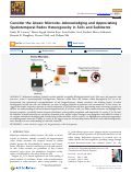 Cover page: Consider the Anoxic Microsite: Acknowledging and Appreciating Spatiotemporal Redox Heterogeneity in Soils and Sediments.