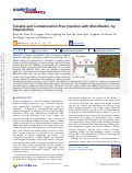 Cover page: Tunable and Contamination-Free Injection with Microfluidics by Stepinjection