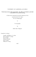 Cover page: Tidal interactions with topography: the effects of latitude and tidal constitution on nearfield mixing