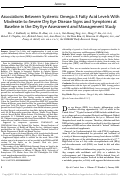 Cover page: Associations Between Systemic Omega-3 Fatty Acid Levels With Moderate-to-Severe Dry Eye Disease Signs and Symptoms at Baseline in the Dry Eye Assessment and Management Study.