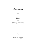 Cover page: Autumn