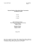 Cover page: Bayesian Prediction of Mean Indoor Radon Concentrations for Minnesota Counties