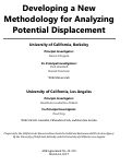 Cover page: Developing a New Methodology for Analyzing Potential Displacement