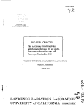 Cover page: TABLES OF STRUCTURE AMPLITUDES FOR (a, d) REACTIONS