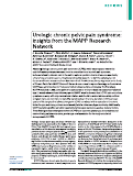 Cover page: Urologic chronic pelvic pain syndrome: insights from the MAPP Research Network