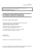 Cover page: On the fracture of human dentin: Is it stress- or strain-controlled?