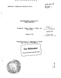 Cover page: MAGNETOTELLURICS USING LOCK-IN SIGNAL DETECTION