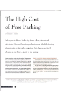 Cover page: The High Cost of Free Parking