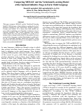 Cover page: Comparing MOSAIC and the Variational Learning Model of the Optional Infinitive Stage in Early Child Language