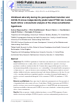 Cover page of Childhood adversity during the post‐apartheid transition and COVID‐19 stress independently predict adult PTSD risk in urban South Africa: A biocultural analysis of the stress sensitization hypothesis