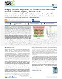 Cover page: Bridging Structure, Magnetism, and Disorder in Iron-Intercalated Niobium Diselenide, Fe x NbSe2, below x = 0.25