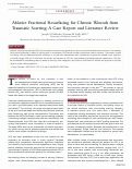 Cover page: Ablative Fractional Resurfacing for Chronic Wounds from Traumatic Scarring: A Case Report and Literature Review.