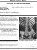 Cover page: Spectacular Retroperitoneal Impalement