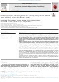 Cover page: Cardiovascular risk-enhancing factors and coronary artery calcium in South Asian American adults: The MASALA study