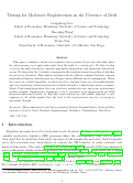 Cover page: Testing for Moderate Explosiveness in the Presence of Drift