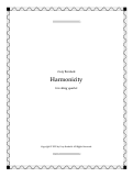 Cover page: Harmonicity