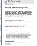 Cover page: Intrapancreatic distal common bile duct carcinoma: Analysis, staging considerations, and comparison with pancreatic ductal and ampullary adenocarcinomas