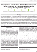 Cover page: Intraoperative Consultations of Central Nervous System Tumors: A Review for Practicing Pathologists and Testing of an Algorithmic Approach.