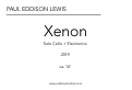 Cover page: Xenon