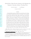 Cover page: Global paths of time-periodic solutions of the Benjamin-Ono equation connecting arbitrary traveling waves