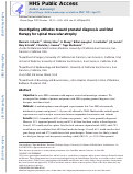 Cover page: Investigating attitudes toward prenatal diagnosis and fetal therapy for spinal muscular atrophy