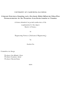 Cover page: Coherent Structures Sampling and a Stochastic Eddy-Diffusivity/Mass-Flux Parameterization for the Transition from Stratocumulus to Cumulus