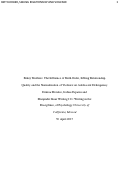 Cover page: Briley Brothers: The Influence of Birth Order, Sibling Relationship Quality and the Normalization of Violence on Adolescent Delinquency