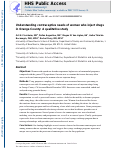 Cover page: Understanding Contraceptive Needs of Women Who Inject Drugs in Orange County: A Qualitative Study.