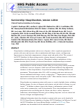 Cover page: Survivorship: sleep disorders, version 1.2014.