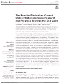 Cover page: The Road to Elimination: Current State of Schistosomiasis Research and Progress Towards the End Game