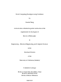 Cover page: Novel Computing Paradigms using Oscillators