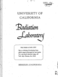 Cover page: C14 in Photosynthesis