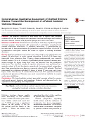 Cover page: Comprehensive Qualitative Assessment of Urethral Stricture Disease: Toward the Development of a Patient Centered Outcome Measure