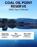 Cover page of Coal Oil Point Reserve Annual Newsletter 2020