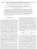 Cover page: Long-time solution of the time-dependent Schroedinger equation for an atom in an electromagnetic field using complex coordinate contours