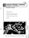 Cover page: A Method to Determine Z{sup 0} Parameters