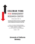 Cover page: Optimal Spot Market Inventory Strategies in the Presence of Cost and Price Risk