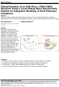 Cover page: Characterization of an A3G-VifHIV-1-CRL5-CBFβ Structure Using a Cross-linking Mass Spectrometry Pipeline for Integrative Modeling of Host–Pathogen Complexes