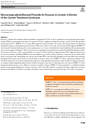 Cover page: Microencapsulated Benzoyl Peroxide for Rosacea in Context: A Review of the Current Treatment Landscape.