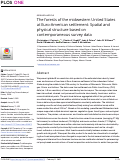 Cover page: The forests of the midwestern United States at Euro-American settlement: Spatial and physical structure based on contemporaneous survey data