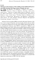 Cover page: P.14.12 Mutations in prion domains of RNA binding proteins hnRNPA2/B and A1 cause IBM associated with Paget’s disease, dementia and ALS