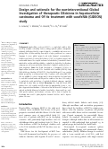 Cover page: Design and rationale for the non‐interventional Global Investigation of therapeutic DEcisions in hepatocellular carcinoma and Of its treatment with sorafeNib (GIDEON) study