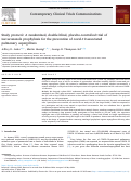 Cover page: Study protocol: A randomized, double-blind, placebo-controlled trial of isavuconazole prophylaxis for the prevention of covid-19-associated pulmonary aspergillosis.