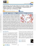 Cover page of Cu(II) Stability and UV-Induced Electron Transfer in a Metal–Organic Hybrid: An EPR, DFT, and Crystallographic Characterization of Copper-Doped Zinc Creatininium Sulfate