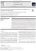 Cover page: Assessing the information content of ERP signals in schizophrenia using multivariate decoding methods