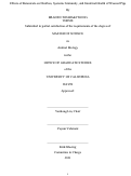 Cover page: Effects of Botanicals on Diarrhea, Systemic Immunity, and Intestinal Health of Weaned Pigs