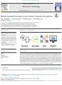 Cover page: Machine learning for surrogate process models of bioproduction pathways